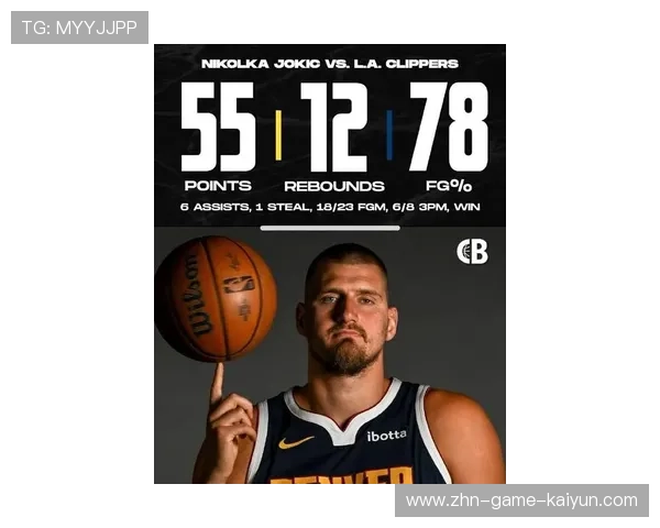 掘金再次取胜，约基奇继续神级表现，约基奇砍下27分11助 掘金5人得分上双